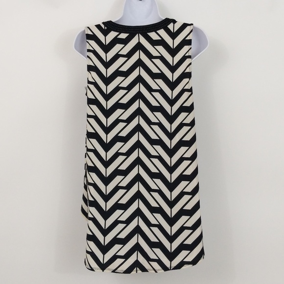 Alfani Print Embellished Swing Blouse - Picture 3 of 4